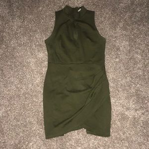 Olive Green Dress